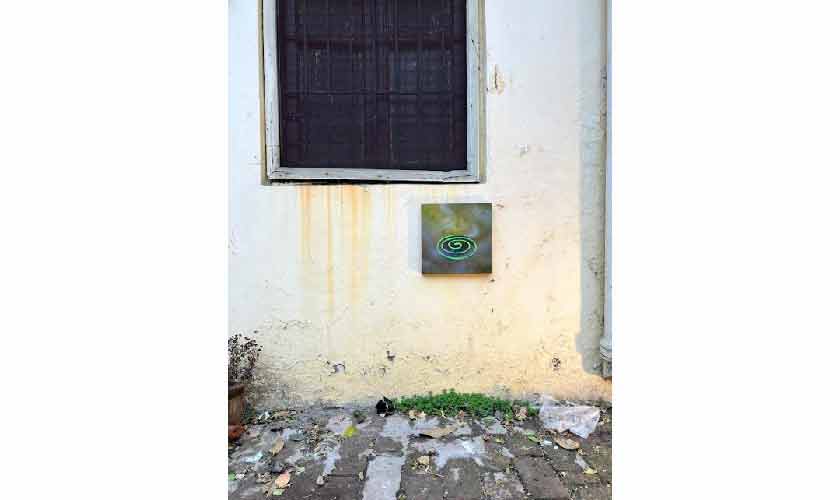 Minaa Mohsin, ‘Tis the season, Acrylic on canvas