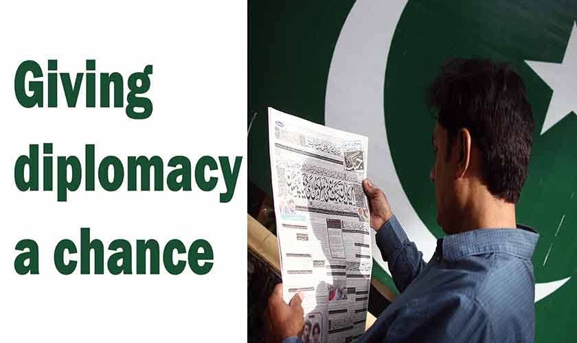 Giving diplomacy a chance