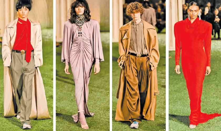 An instinct deeply embedded in the Valentino archive