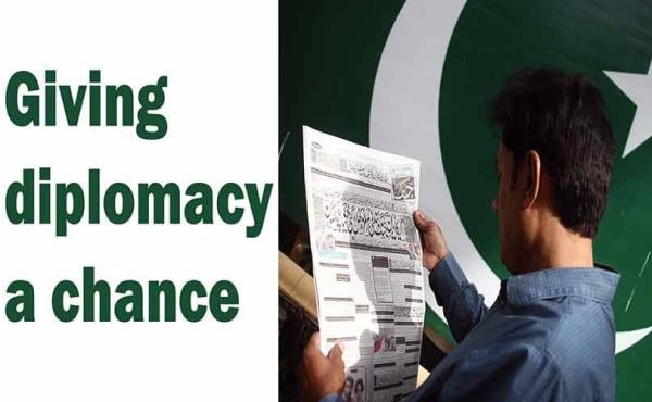 Giving diplomacy a chance