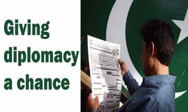 Giving diplomacy a chance