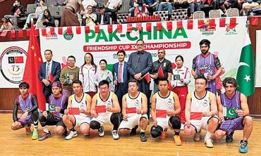 Strong Pak-China 75 years of friendship relations celebrated through basketball