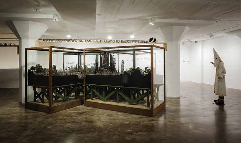 Jake and Dinos Chapman, Installation view; The Nature of Particles at Magasin III, 2011.