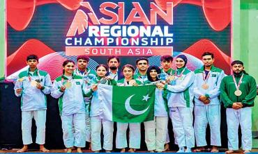 Pakistan’s golden grip: Ju-jitsu team rewrites South Asian history