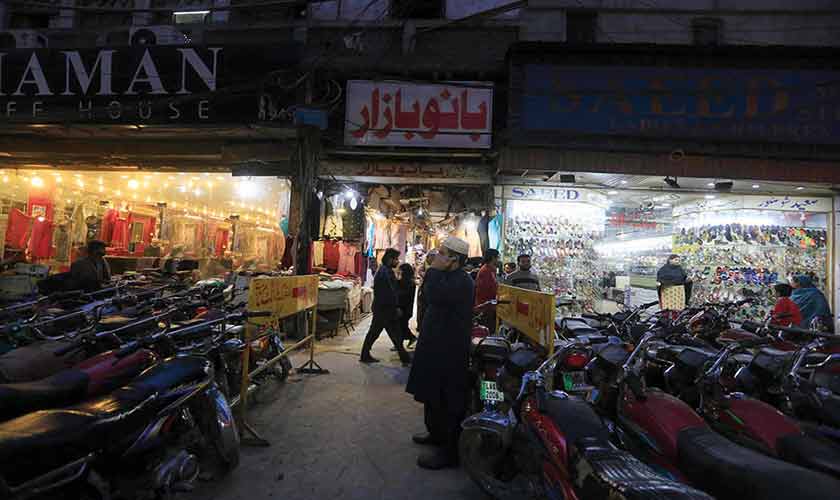 The traders in the Walled City have already adapted to the earlier routine, often closing voluntarily around 7 pm. — Photo by Rahat Dar