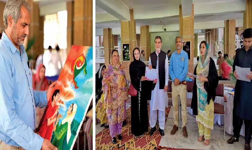 Bridging a cultural gap through brushstrokes