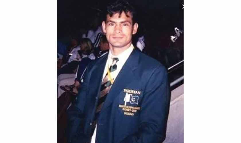 Boxing champion Usmanullah Khan.