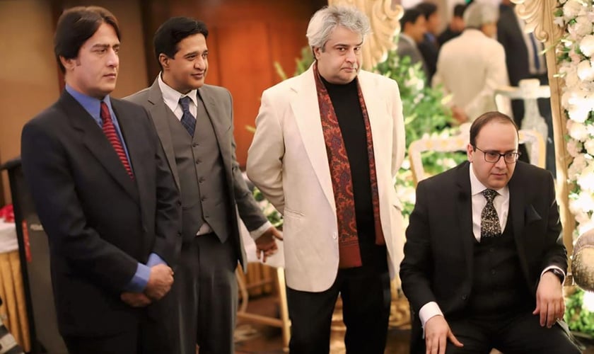 (L to R) Asim Mateen, Atif Mateen, Amir Mateen and Khalid Mateen.