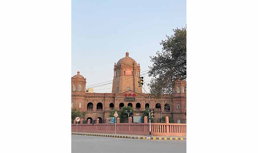 GPO on the Mall Road.
