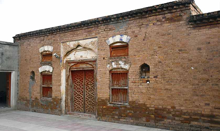 House of Thanedar Fazal Hussain.