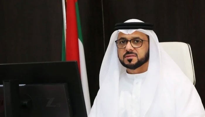 Consul General of the UAE in Karachi Bakheet Ateeq al-Remeithi. — Radio Pakistan/File