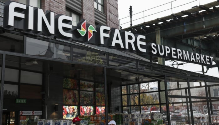 Undated image shows East New Yorks Fine Fare Supermarket. — AFP