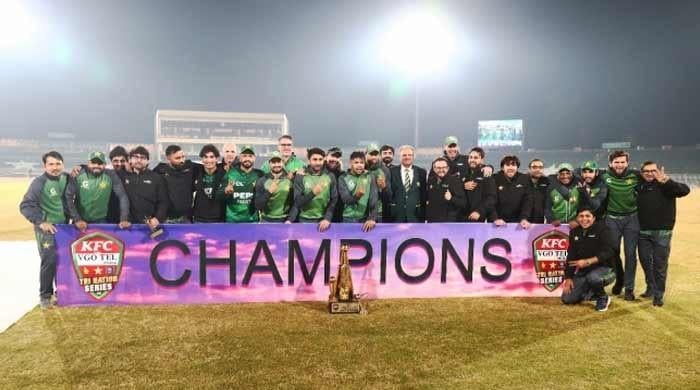 Pakistan's T20 series win sparks wave of congratulations from country’s top leadership