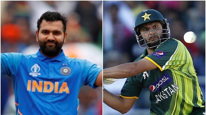 Rohit Sharma breaks Shahid Afridi's long-standing ODI record