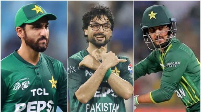 Abrar, Saim and Salman improve ICC T20I rankings