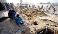 Multiple officials suspended after Karachi child's manhole death