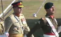 CDF Field Marshal Asim Munir receives guard of honour at GHQ