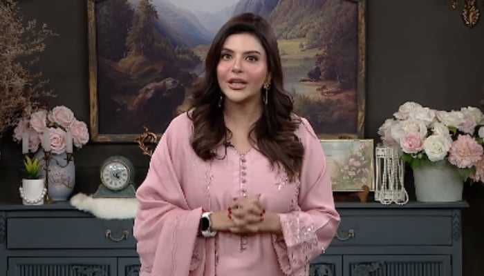 Morning show host Nida Yasir. — Instagram@itsnidayasir.official
