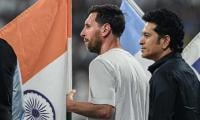 Football great Messi interacts with Tendulkar, Chhetri in Mumbai 