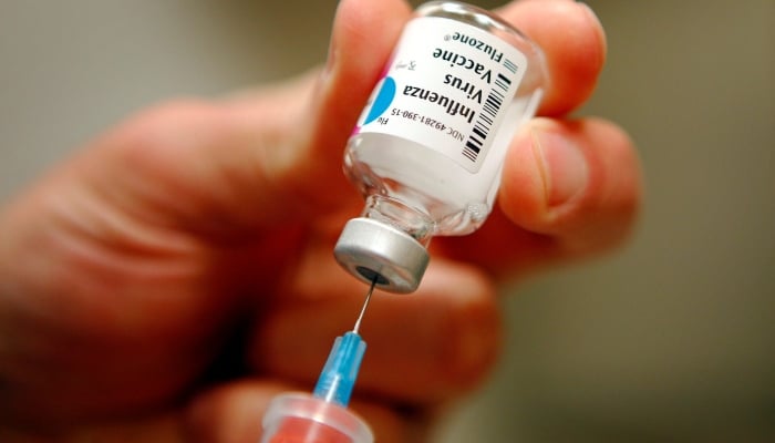 Representational image shows a nurse preparing an injection of the influenza vaccine at Massachusetts General Hospital in Boston, Massachusetts, January 10, 2013. — Reuters