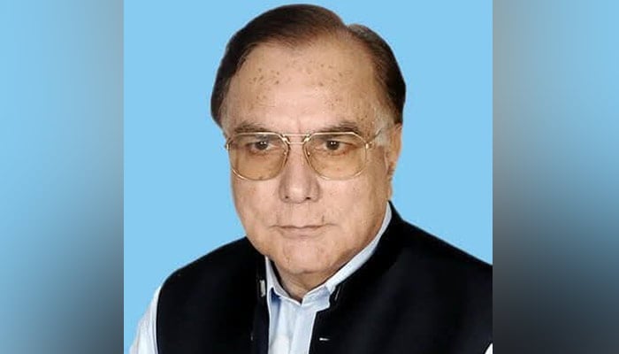 Former Punjab chief minister Manzoor Wattoo (late) seen in this file photo. —  National Assembly website