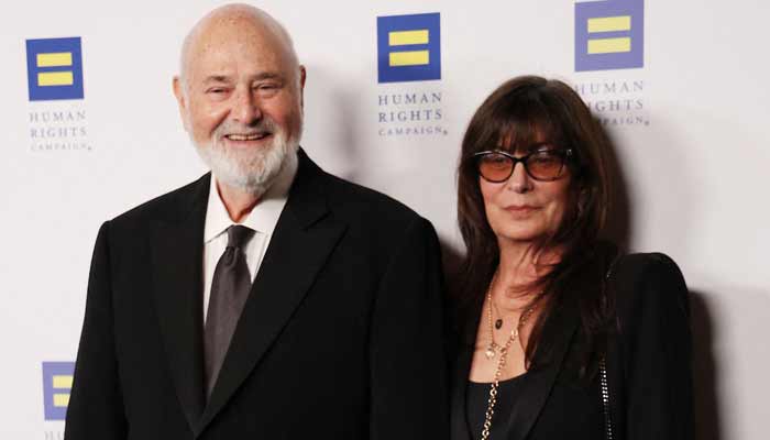 US director Rob Reiner and his wife Michele Singer Reiner attend the Human Rights Campaign´s 2025 LA Dinner at the Fairmont Century Plaza in Los Angeles. — AFP