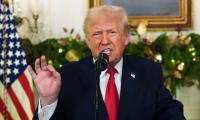 Trump vows economic boom, blames Biden in address to nation