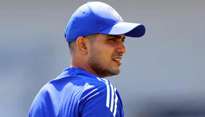 Indias Shubman Gill during practice session a head of first Test match against England in Headingly Cricket Ground, Leeds, Britain - June 19, 2025. — Reuters
