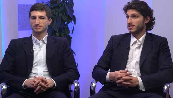 Sulaiman Khan [right] and Kasim Khan in an interview with Zeteo’s Mehdi Hasan. — Screengrab via Zeteo