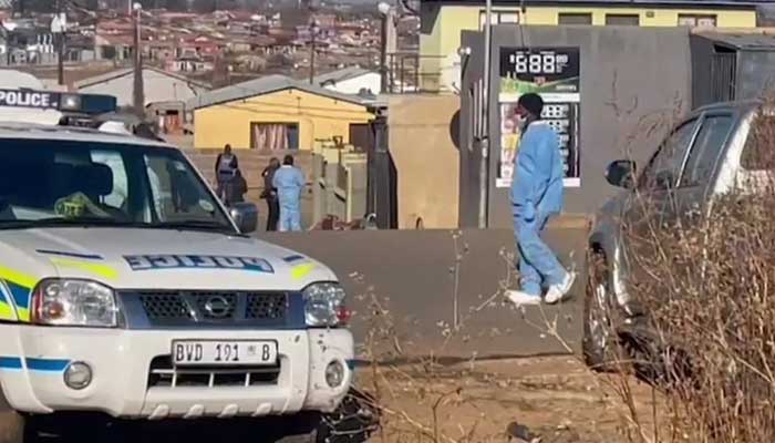 Emergency response personnel pictured at an incident site. — AFP/File