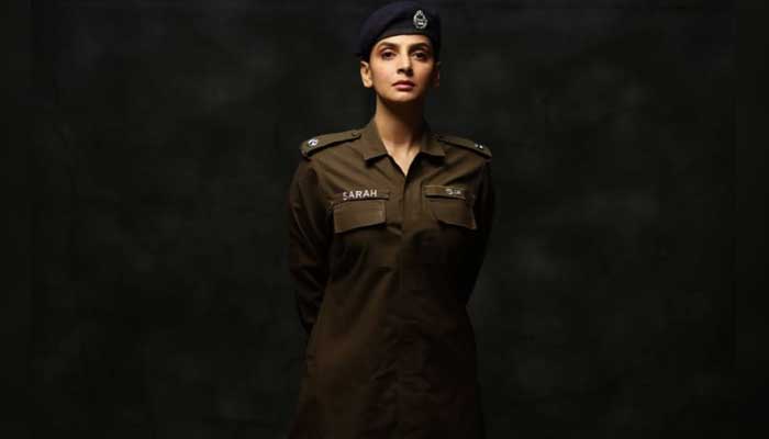 Petition seeks registration of FIR against actor Saba Qamar for wearing police uniform in a video shoot without prior permission. — Instagram/@sabaqamarzaman