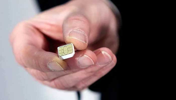 A representational image of a SIM. — AFP/File