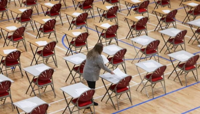 Representational image of an examination hall. — Reuters