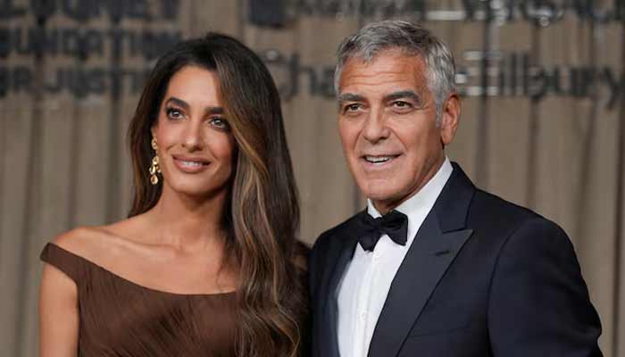 Actor George Clooney and Amal Clooney host their annual fundraiser The Albie Awards in London, Britain, October 3, 2025.— Reuters