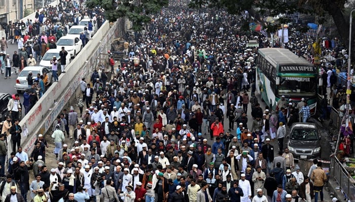People gather to attend the funeral prayers for Bangladeshs former Prime Minister Khaleda Zia in Dhaka, Bangladesh, December 31, 2025. — Reuters