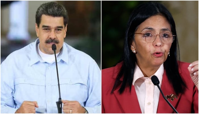 President Venezuela Nicolas Maduro (left) and interim leader Delcy Rodriguez. — Reuters and AFP