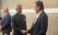 Indian FM's handshake 'took me by surprise', says NA Speaker Sadiq