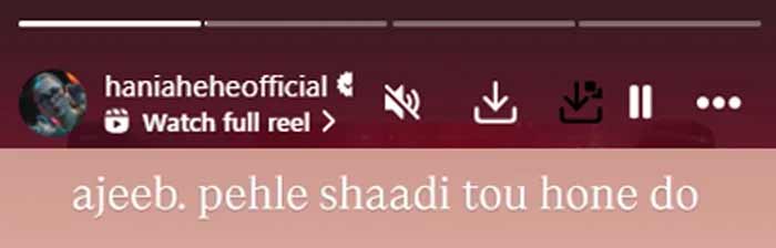 Hania Aamir mocks bizarre 2026 divorce predictions