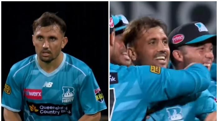 VIDEO: Zaman Khan's final-over heroics lead Heat to victory in BBL 15