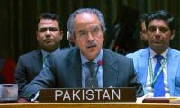 At UN, Pakistan voices support for Saudi Arabia's peace efforts in Yemen
