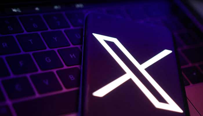 The new logo of Twitter is seen in this illustration