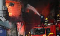 Six Dead, 60 Missing As Firefighters Battle Gul Plaza Blaze For Second Day