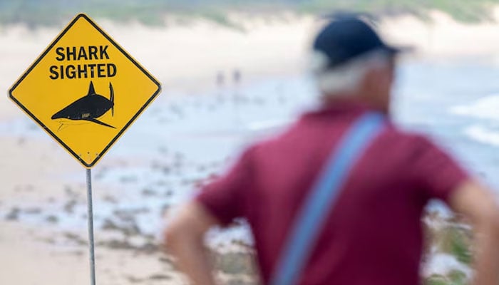 Warning signs are in place, and beaches are closed after a surfer suffered a shark attack today at Dee Why Beach in Sydney, Australia, January 19, 2026. — Reuters