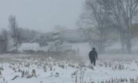 Winter storm triggers major crash in US state
