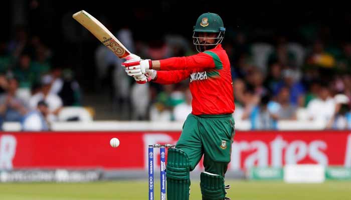 Bangladeshs Tamim Iqbal in action ICC Cricket World Cup. — Reuters