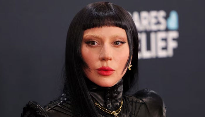 Lady Gaga poses at the red carpet during the 67th Annual Grammy Awards in Los Angeles, California, US, February 2, 2025. — Reuters