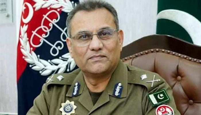 Newly-appointed Punjab IGP Rao Abdul Karim. — Geo News/File