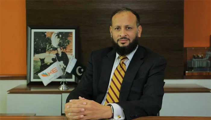 K-Electric CEO Moonis Alvi seen in this image. — LinkedIn/@syed-moonis-abdullah-alvi/File