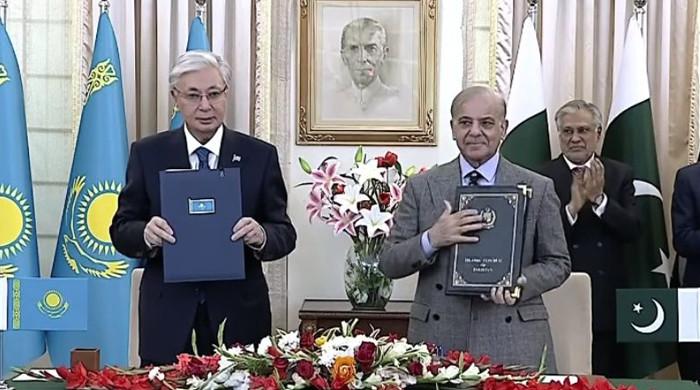 Pakistan, Kazakhstan set $1bn trade target as over 30 MoUs signed 