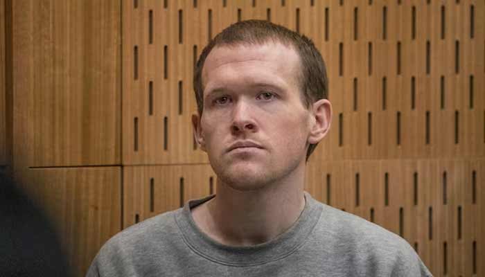 Brenton Tarrant, the gunman who shot and killed worshippers in the Christchurch mosque attacks, listens as Crown prosecutor Mark Zarifeh delivers his submission during Tarrants sentencing at the High Court in Christchurch, New Zealand, August 27, 2020.— Reuters